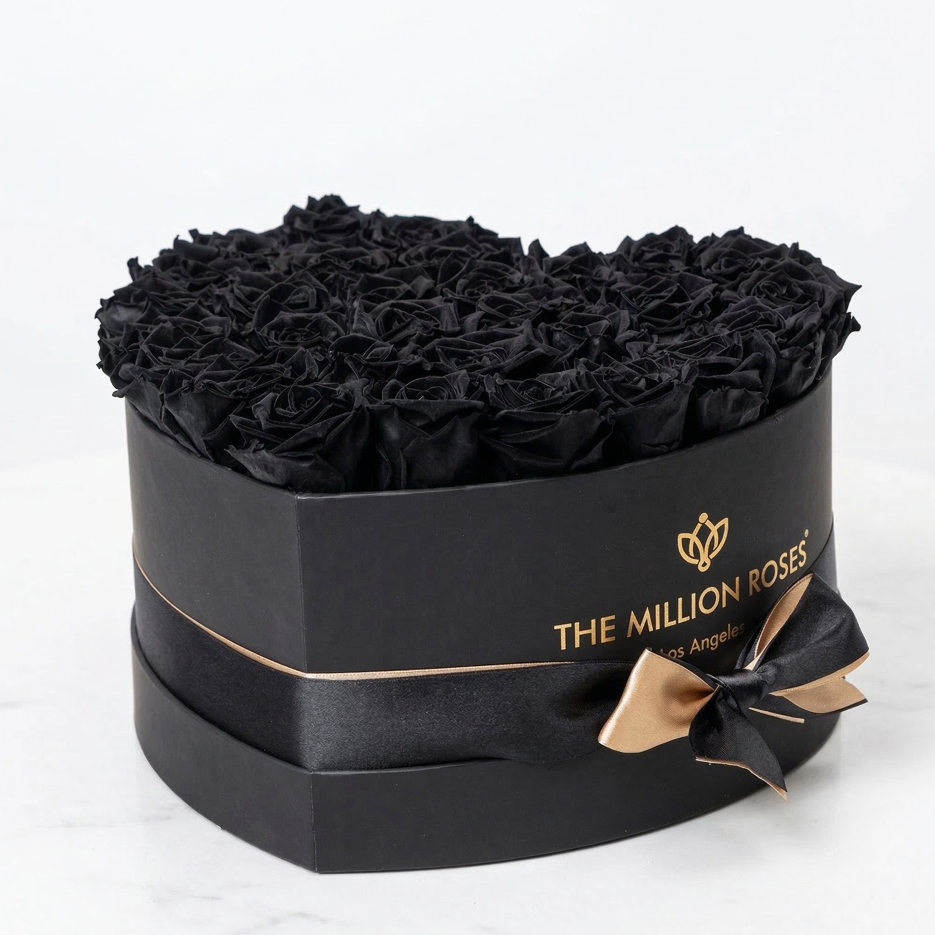 Cutie Neagră Inimă | Trandafiri negri