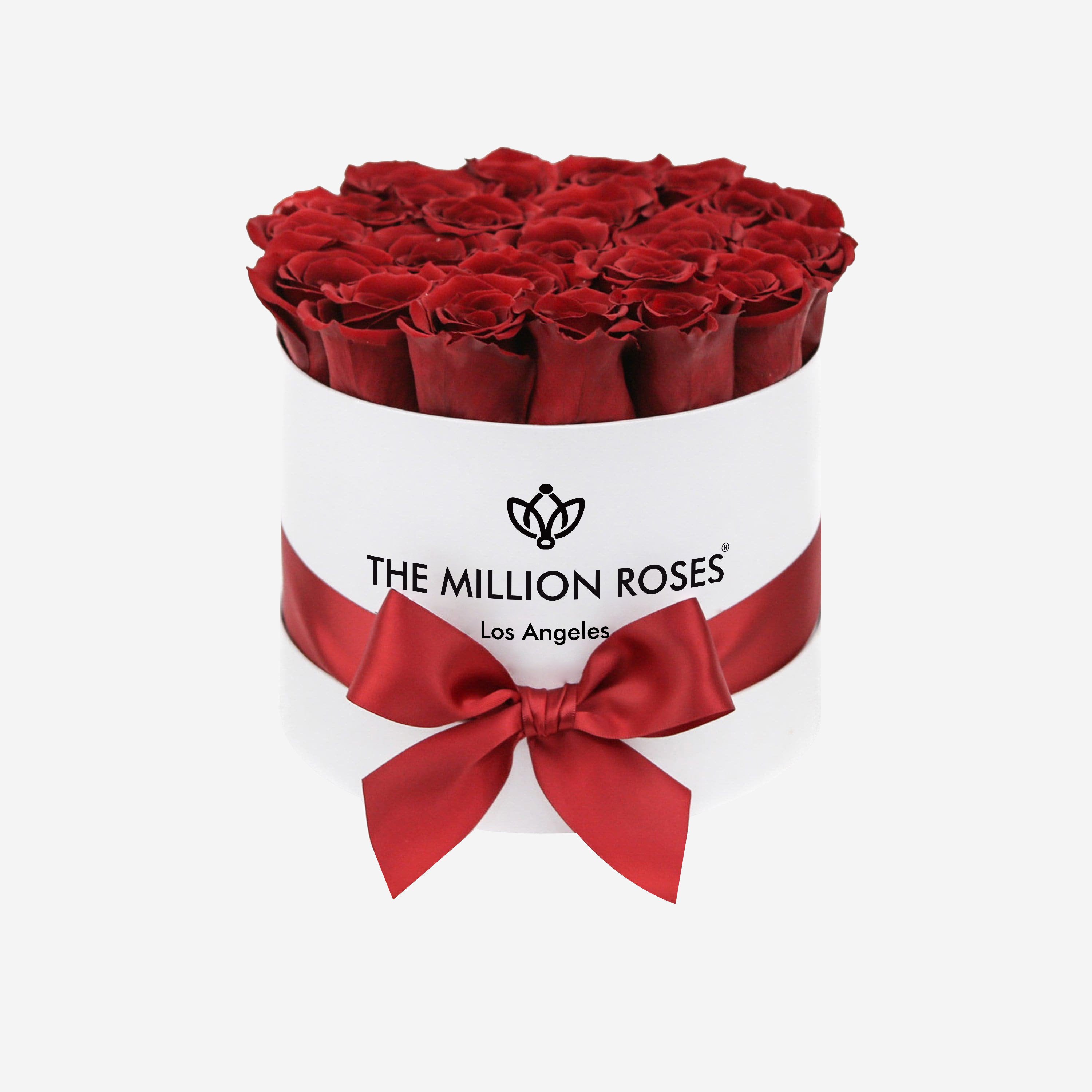 Classic White Box | Red Roses - The Million Roses
