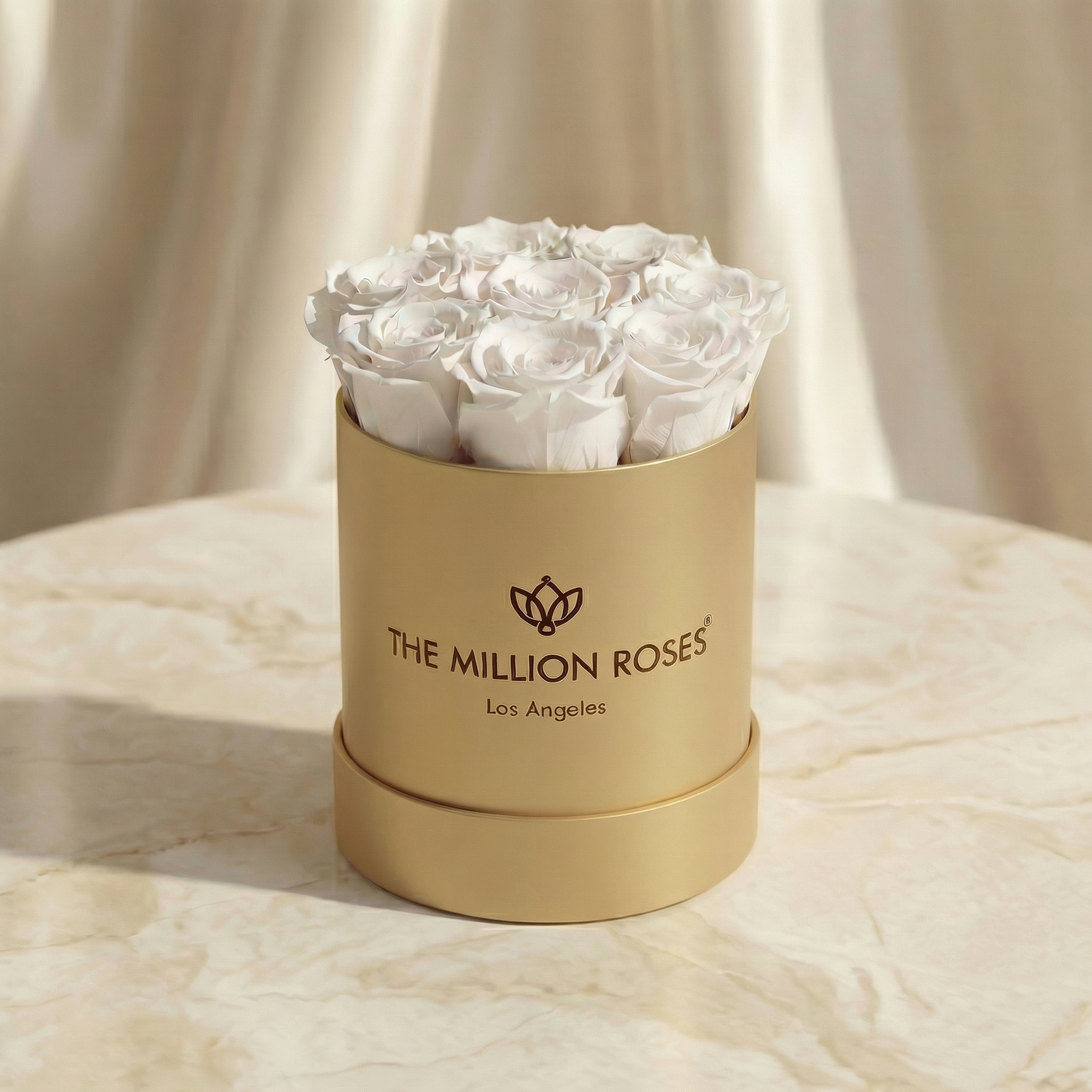 Essence Gold Box | White Roses