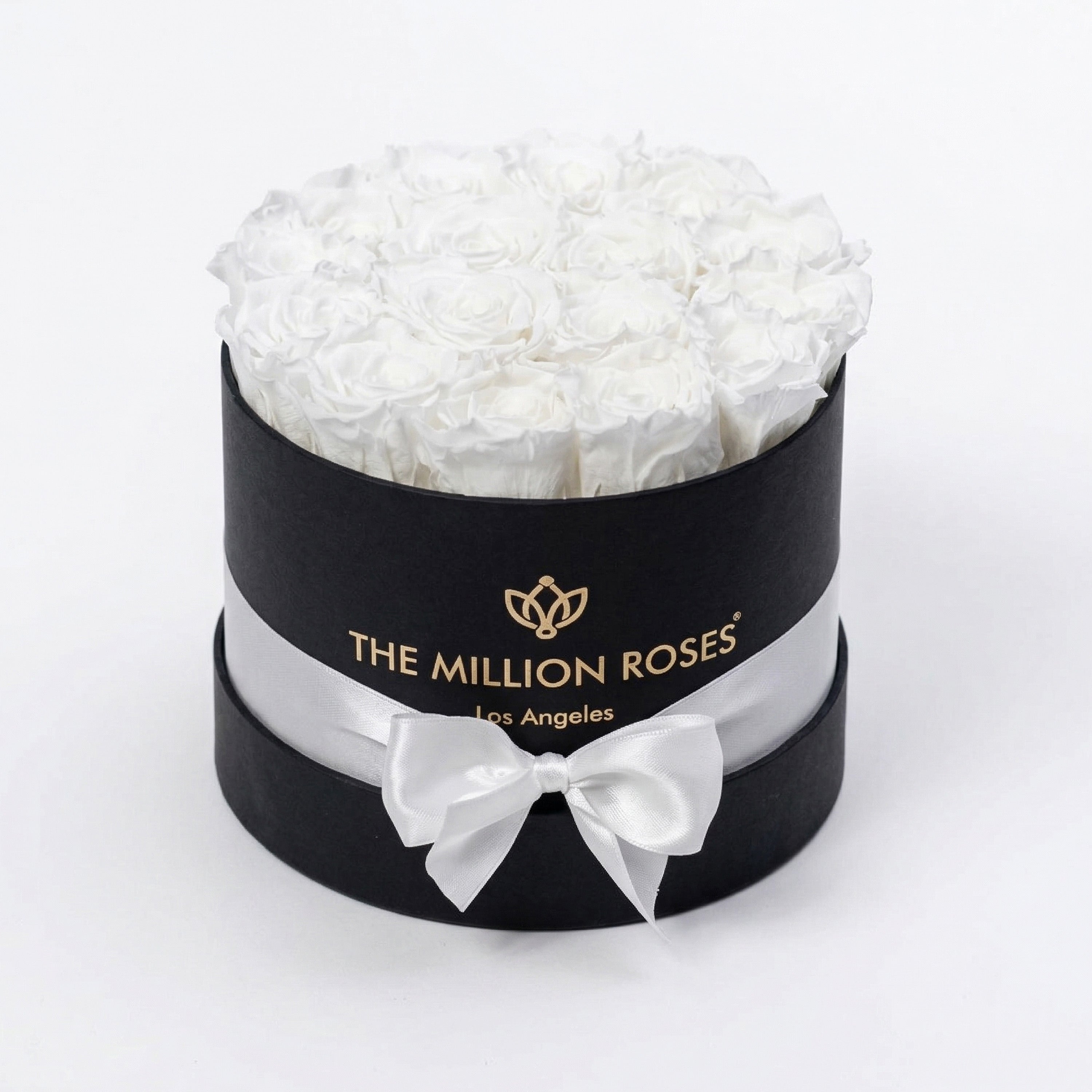 Classic Black Box | White Roses