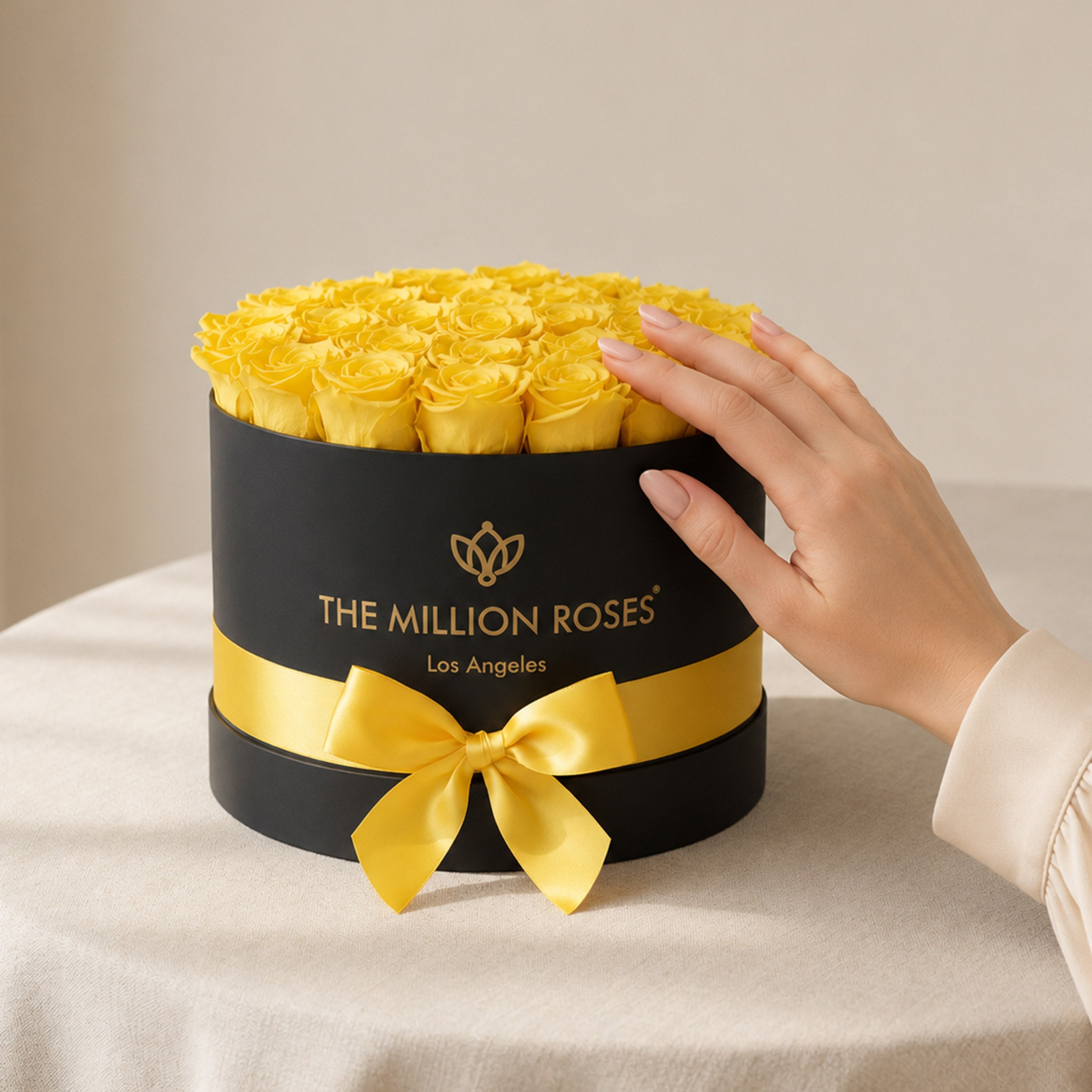 Supreme Black Box | Yellow Roses