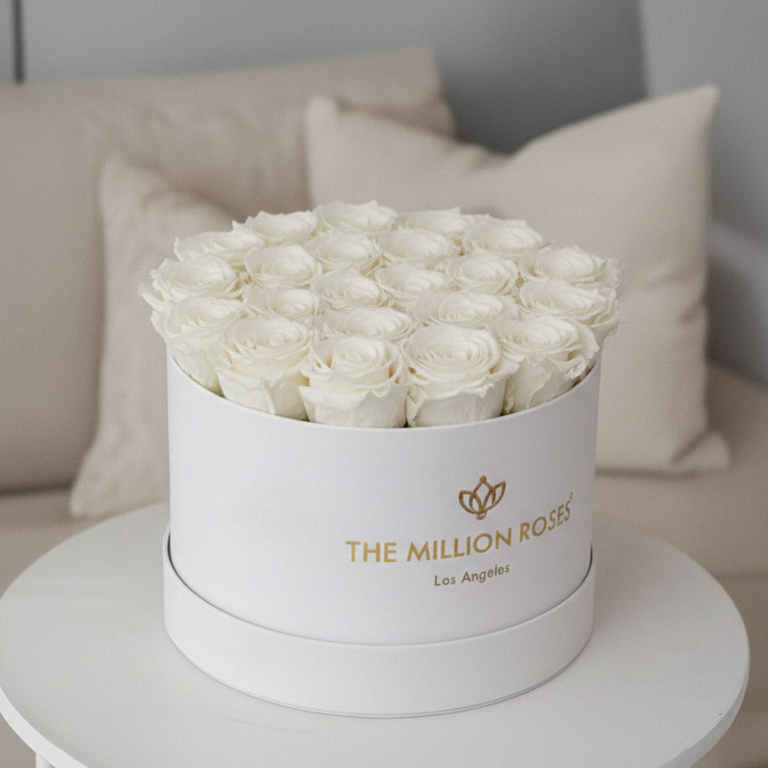 Supreme White Box | White Roses