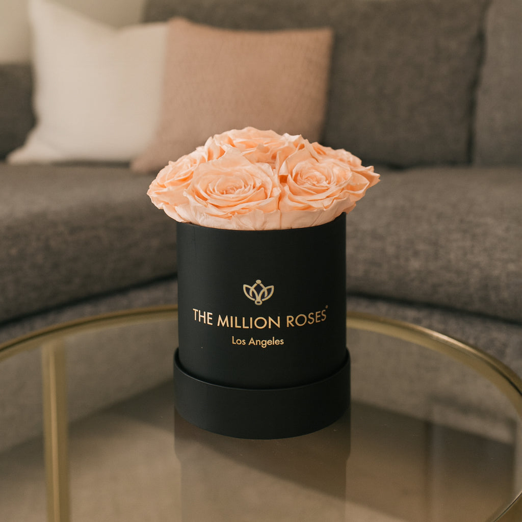 Basic Black Box | Peach Roses