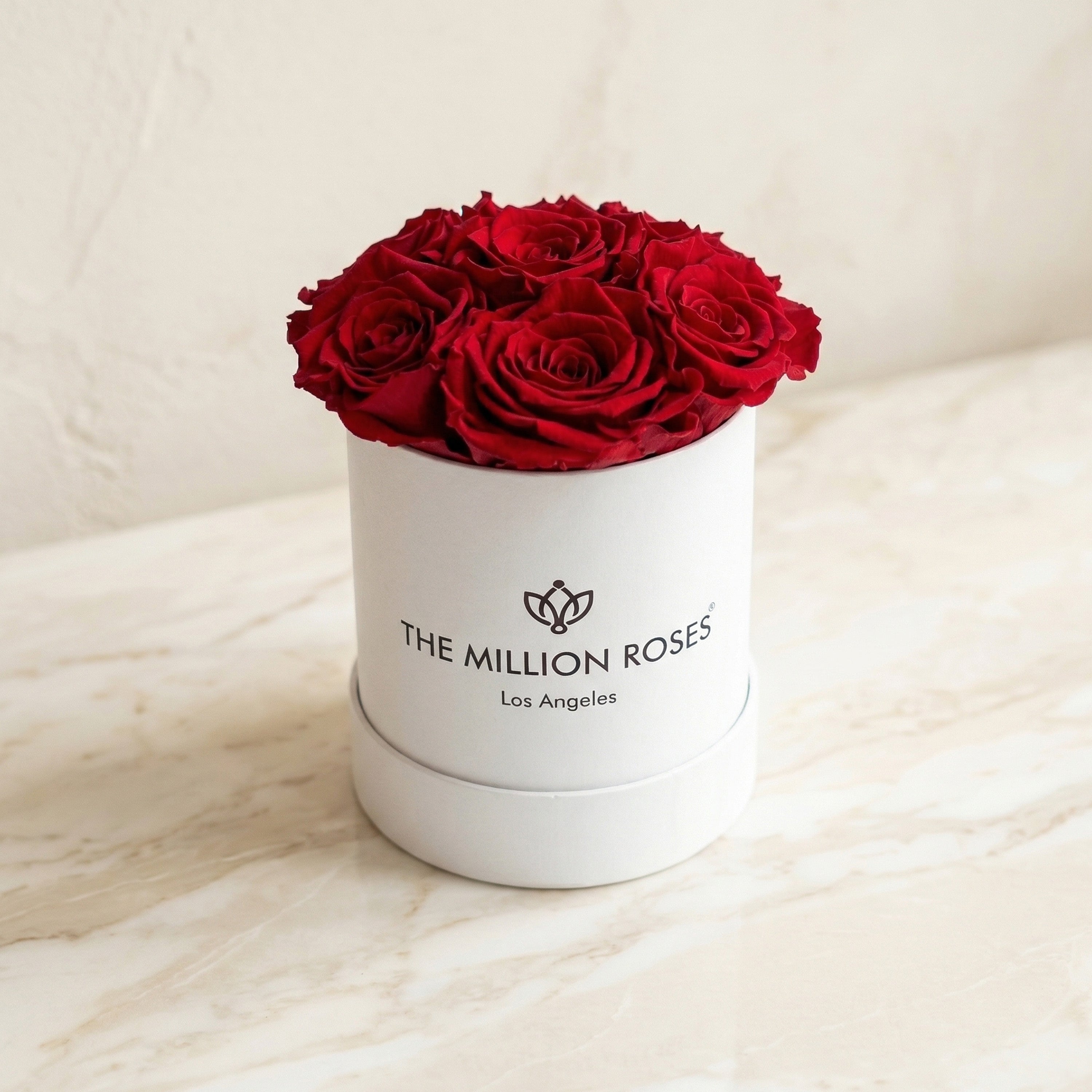 Basic White Box | Red Roses