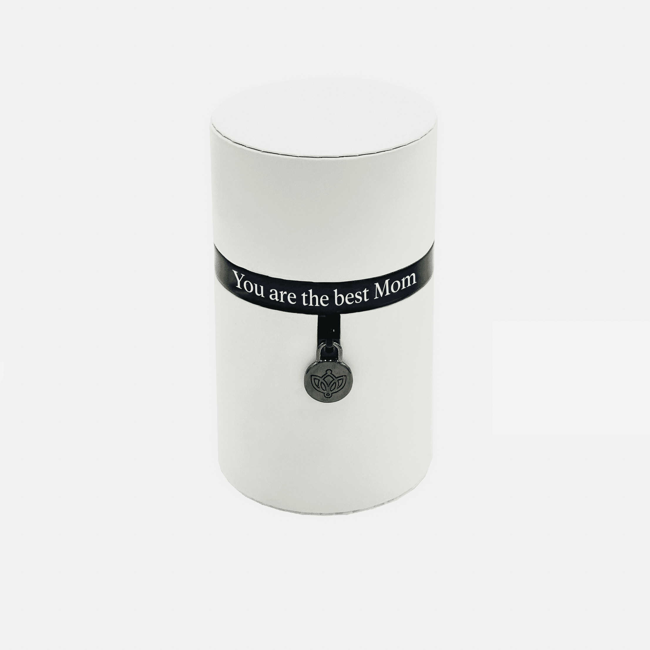 Caja blanca redonda One in a Million™ | Eres la mejor mamá | Rosa lavanda