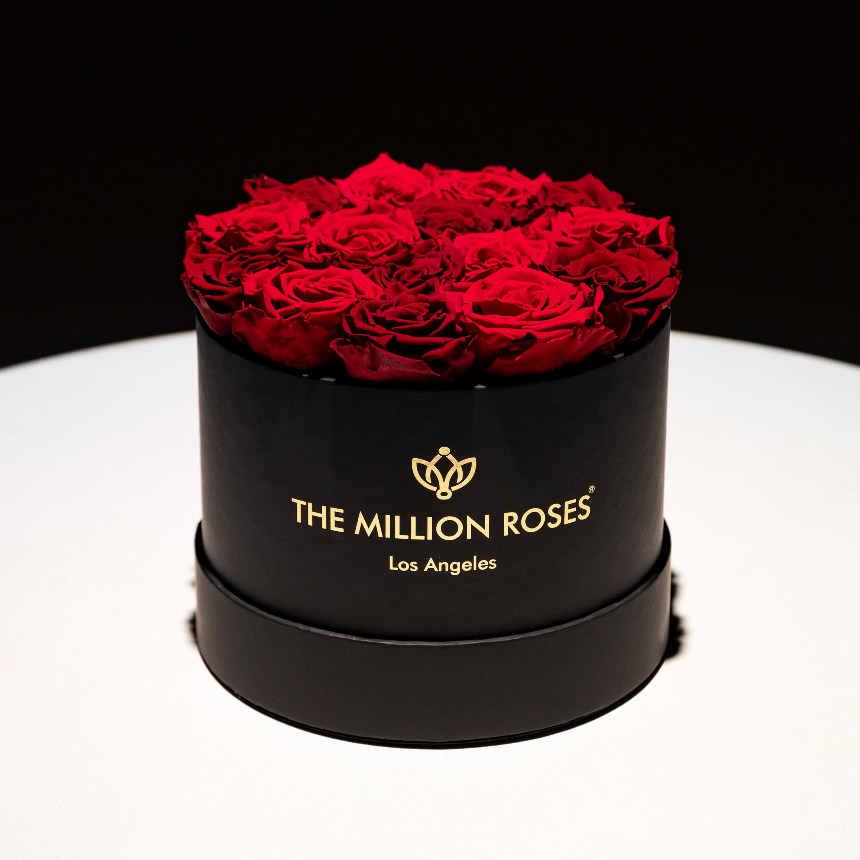 Boîte noire classique | Magenta et roses de Bourgogne