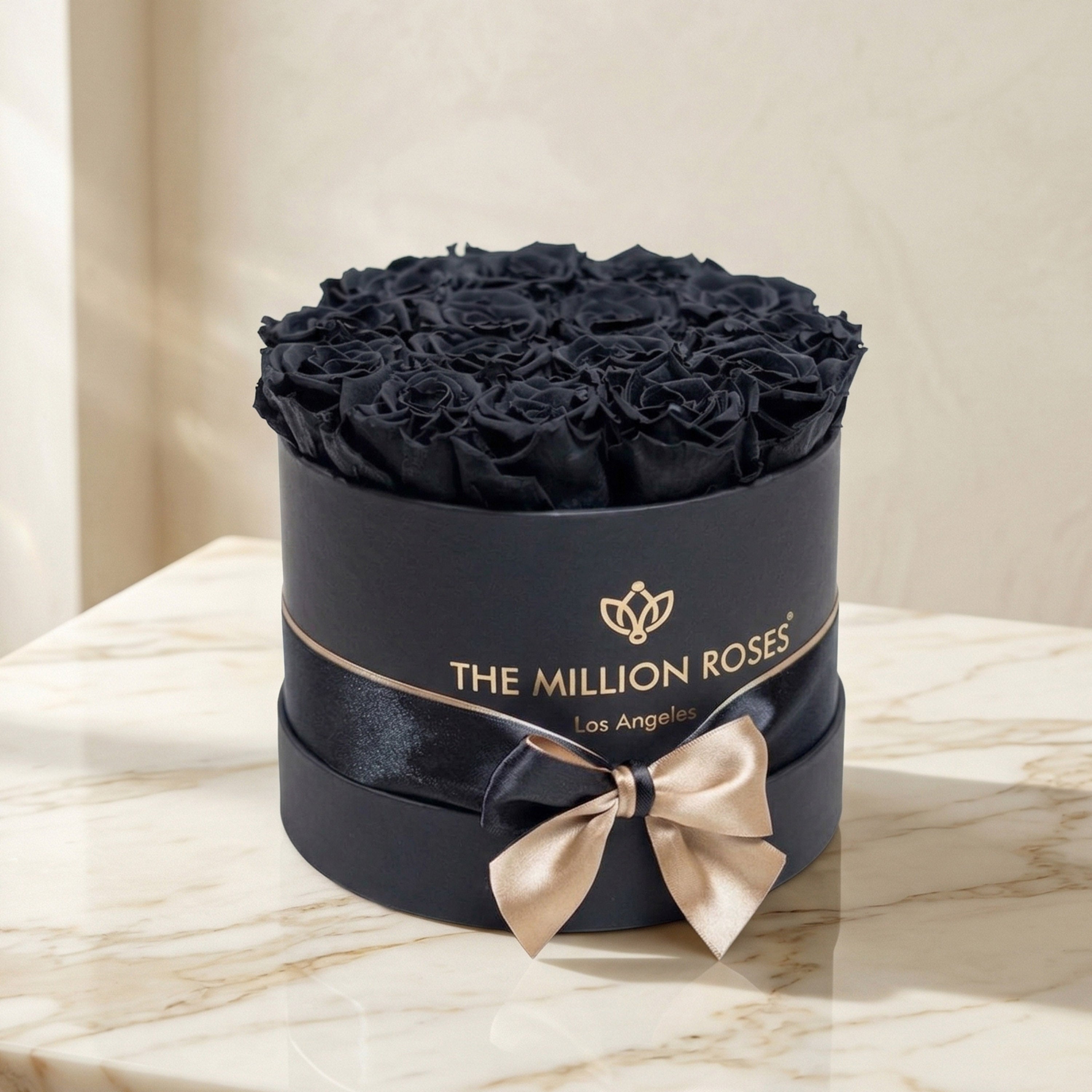 Boîte noire classique | Roses noires