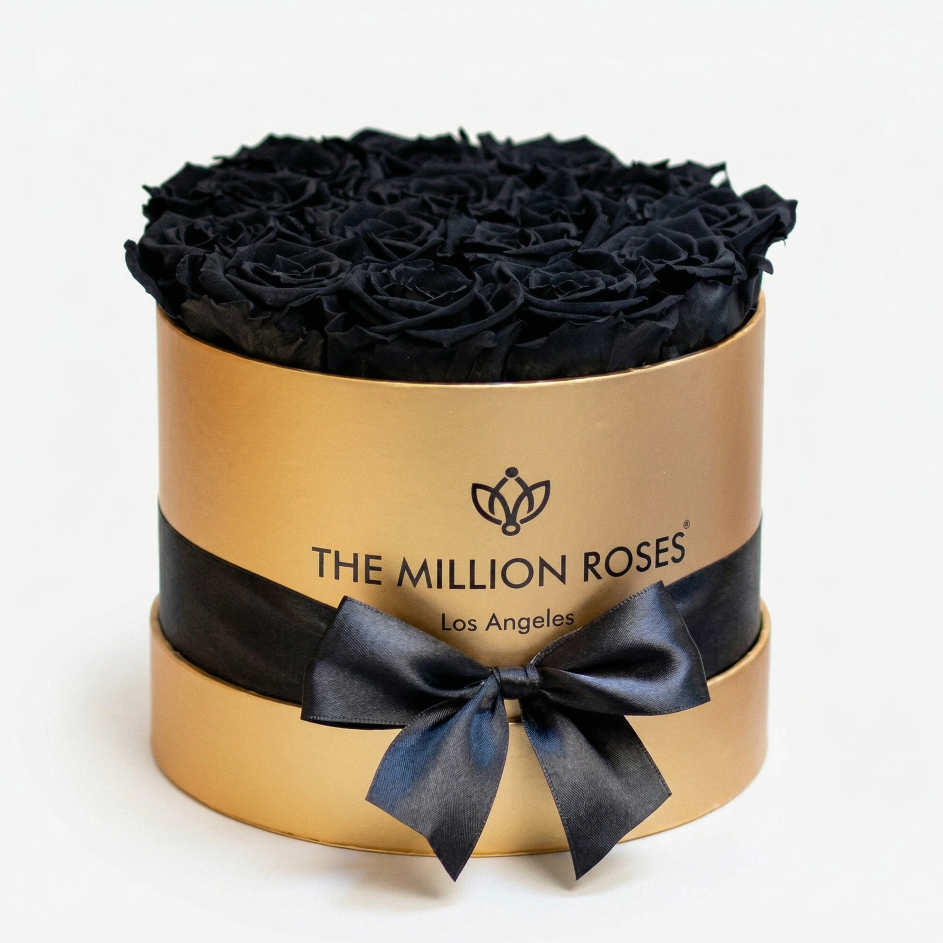 Boîte Or Classique | Roses noires