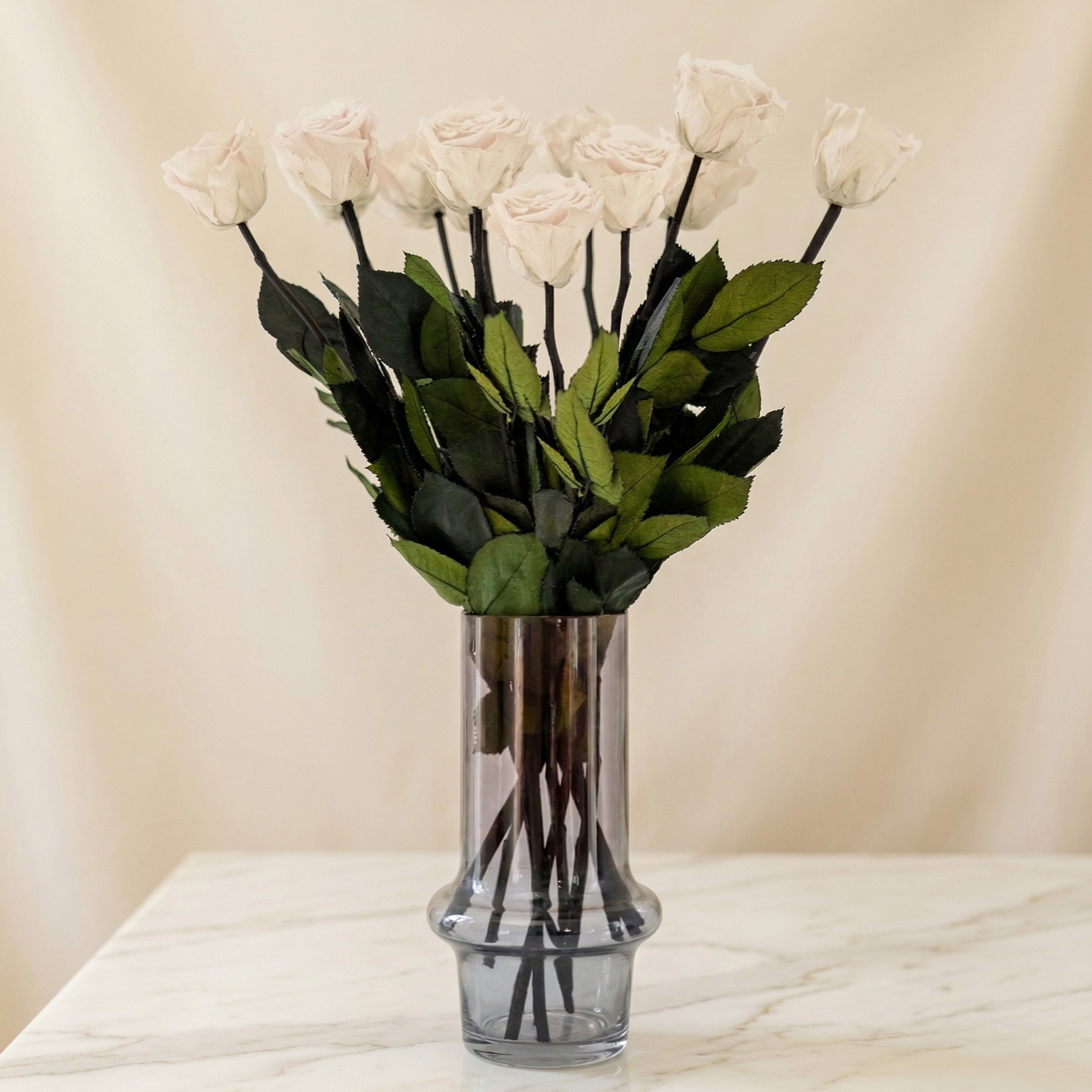 Long Stem Roses | White Roses