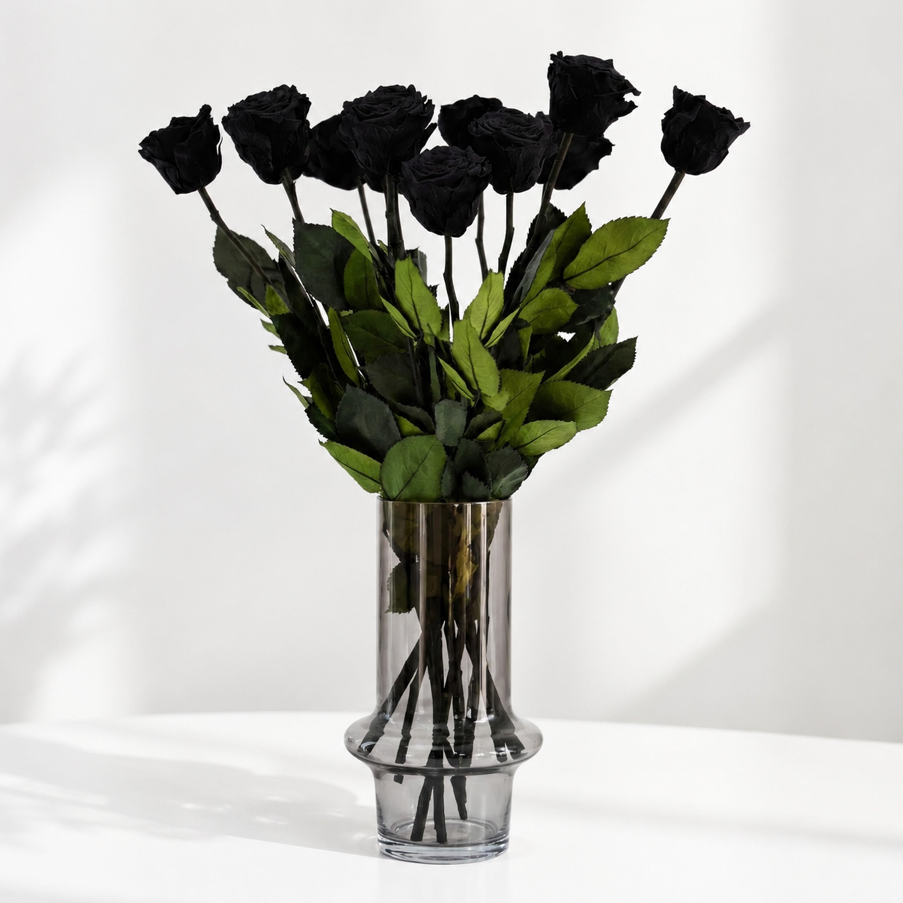 Long Stem Roses | Black Roses