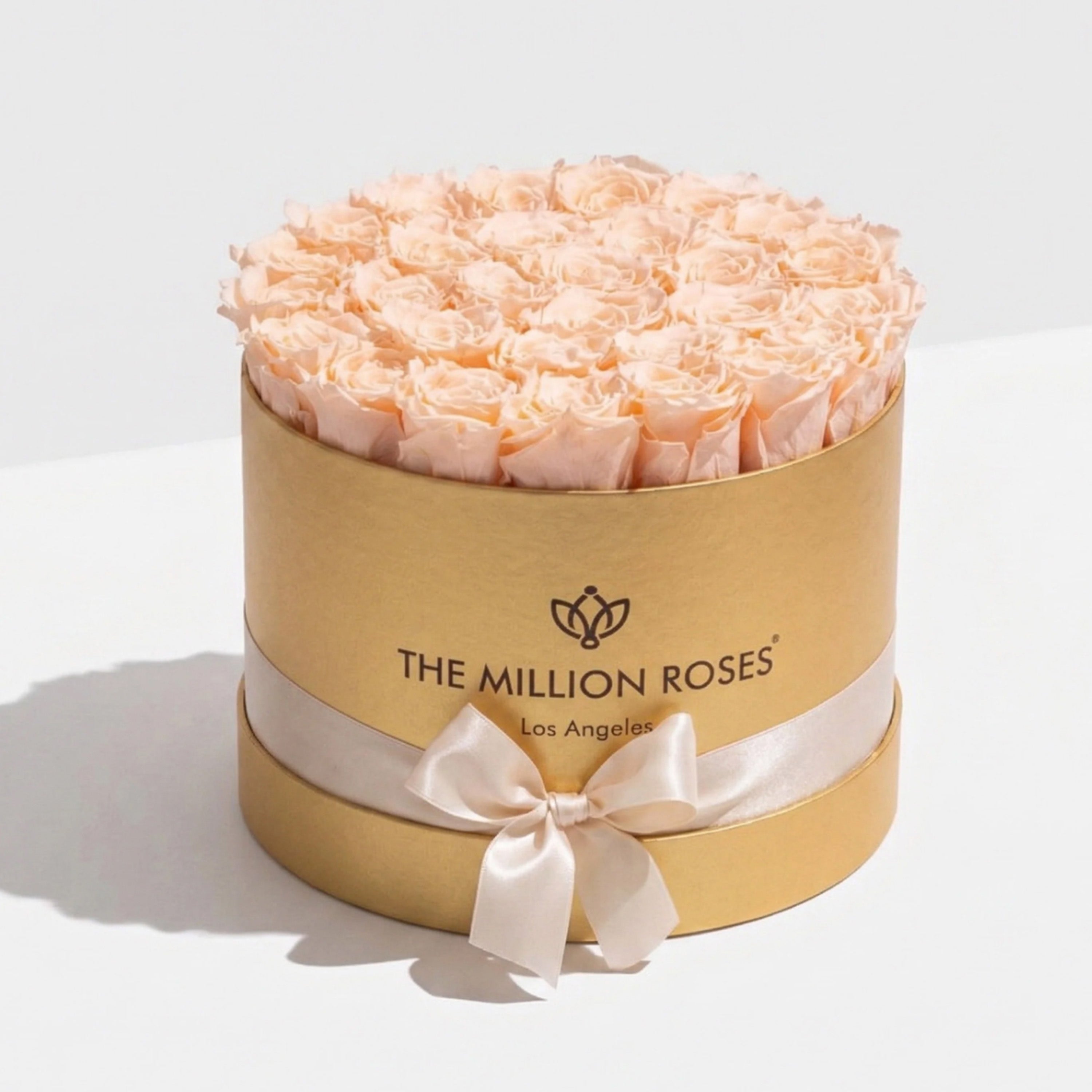 Supreme Gold Box | Peach Roses