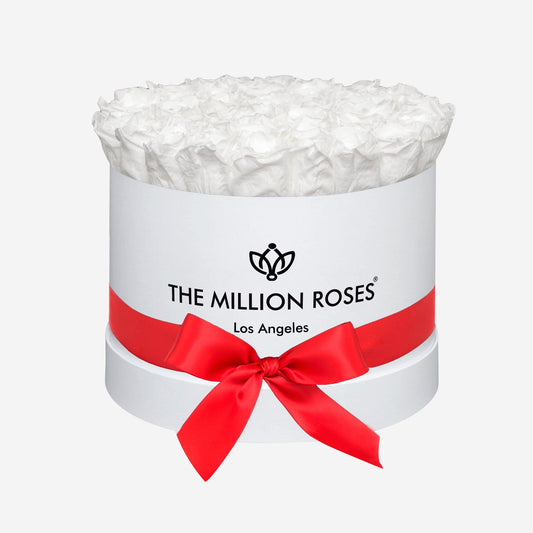 Supreme White Box | White Roses - The Million Roses