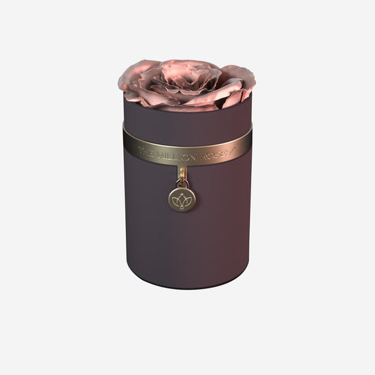 One in a Million™ Round Coffee Box | Charm Edition | Rose Gold Rose - The Million Roses