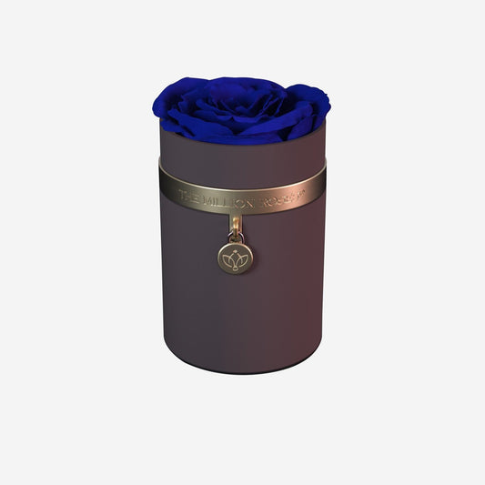 One in a Million™ Round Coffee Box | Charm Edition | Royal Blue Rose - The Million Roses