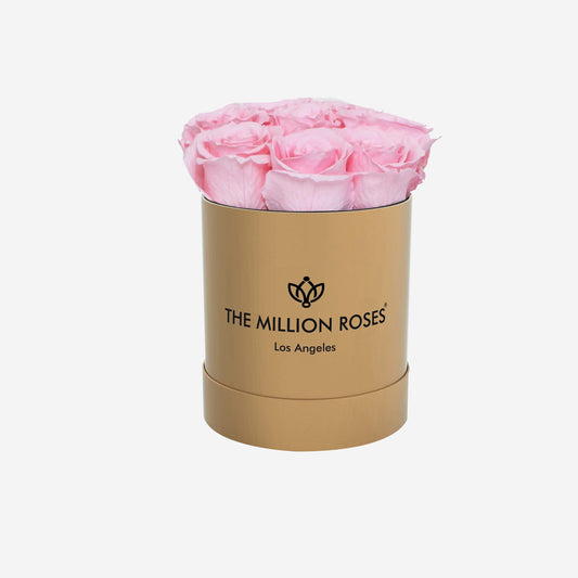 Basic Gold Box | Light Pink Roses - The Million Roses