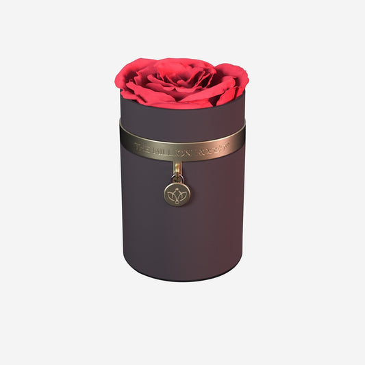One in a Million™ Round Coffee Box | Charm Edition | Coral Rose - The Million Roses