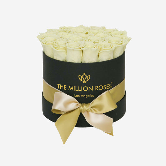 Classic Black Box | Ivory Roses - The Million Roses
