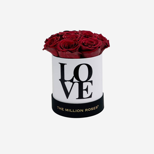 Basic White Box | Love Edition | Red Roses - The Million Roses