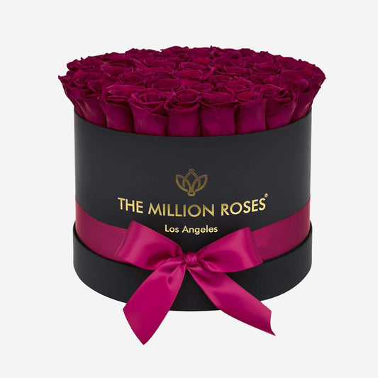 Supreme Black Box | Burgundy Roses - The Million Roses