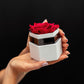 One in a Million™ White Hexagon Box | Red Rose - The Million Roses