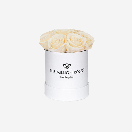 Basic White Box | Ivory Roses - The Million Roses
