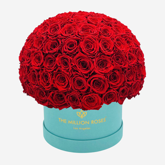 Supreme Mint Green Suede Superdome Box | Red Roses - The Million Roses