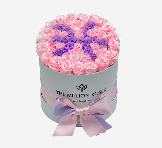 Classic White Box | Colorful Zodiac Edition | Pisces Sign - The Million Roses