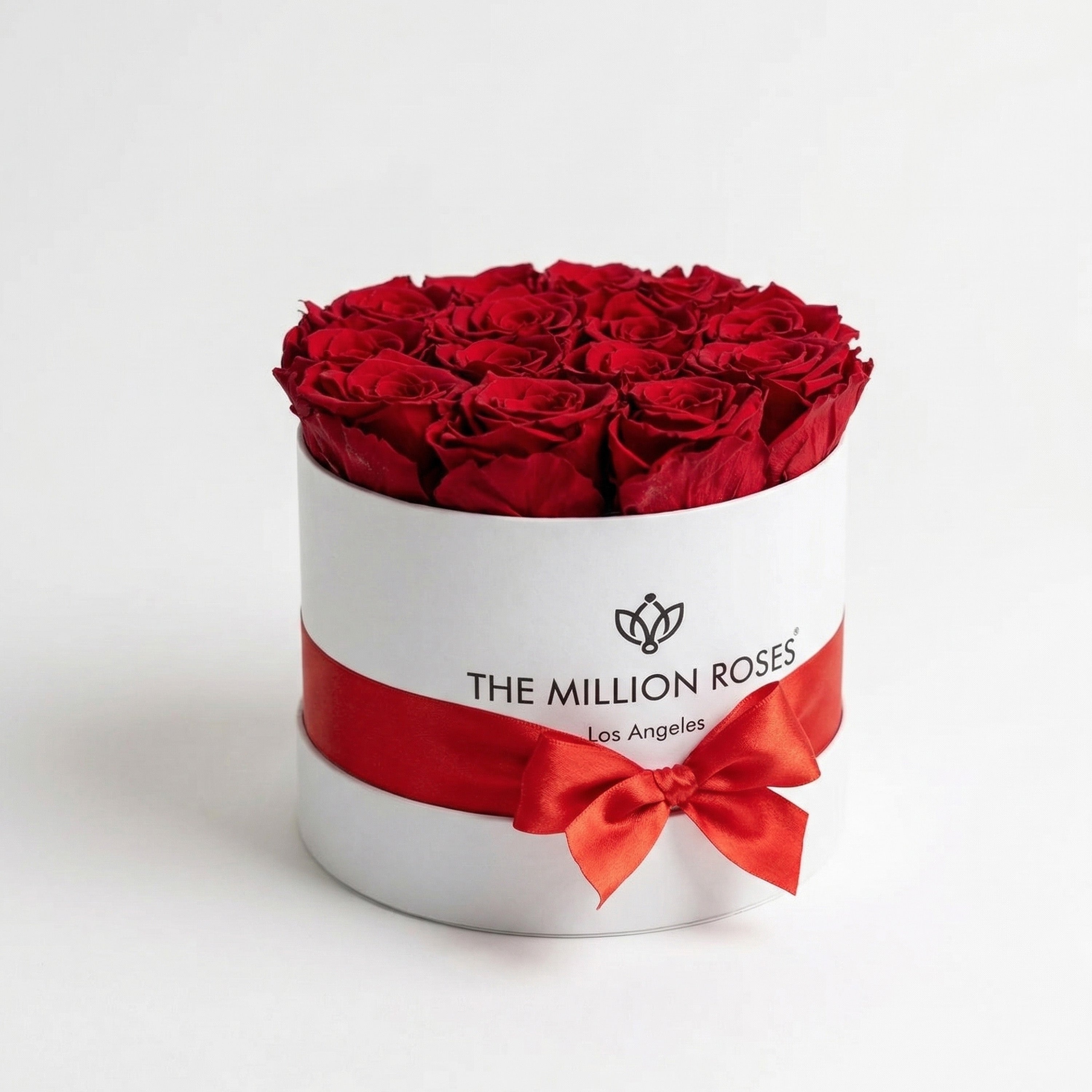 Classic White Box | Red Roses