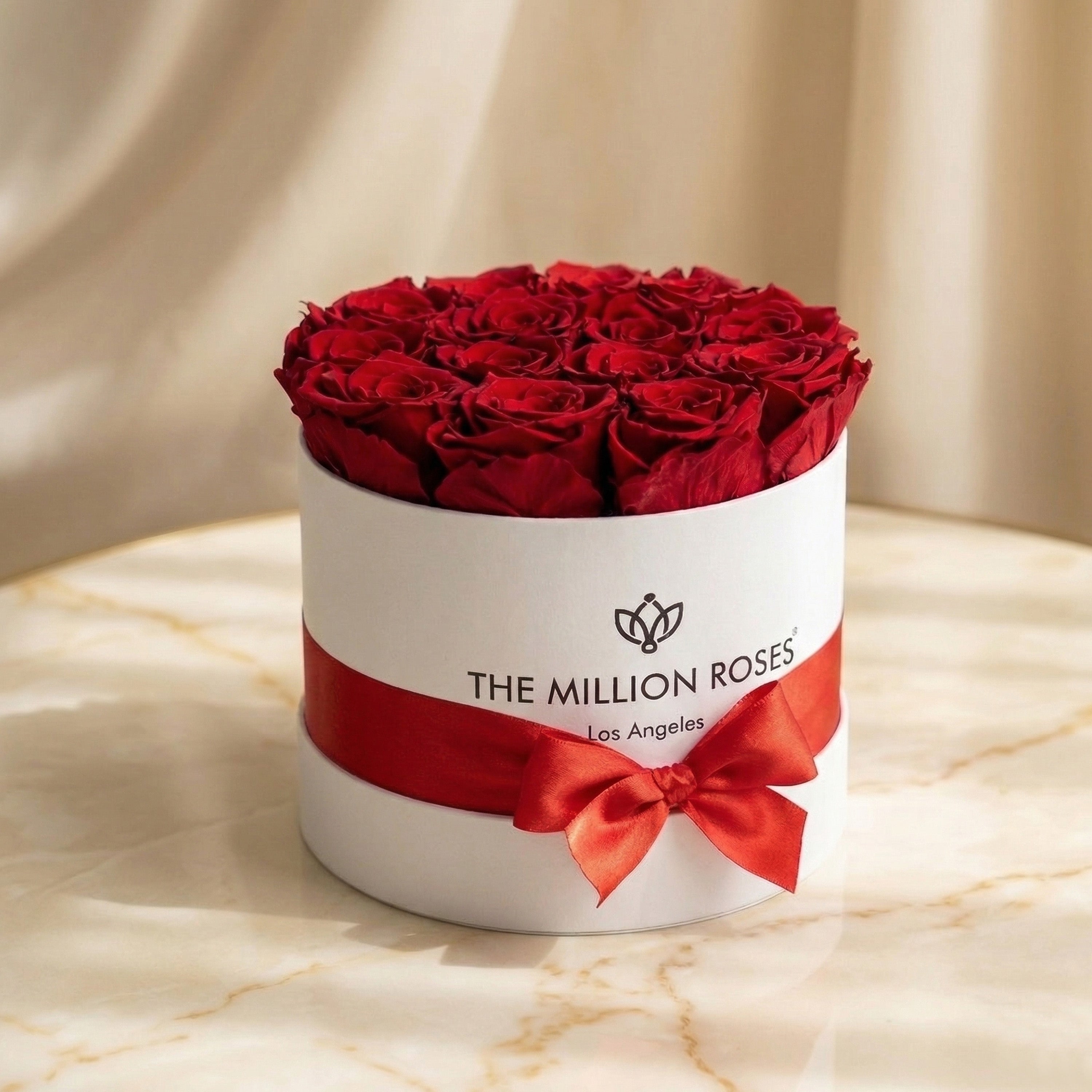 Classic White Superdome Box | White Roses