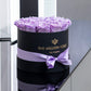 Classic Black Box | Lavender Roses