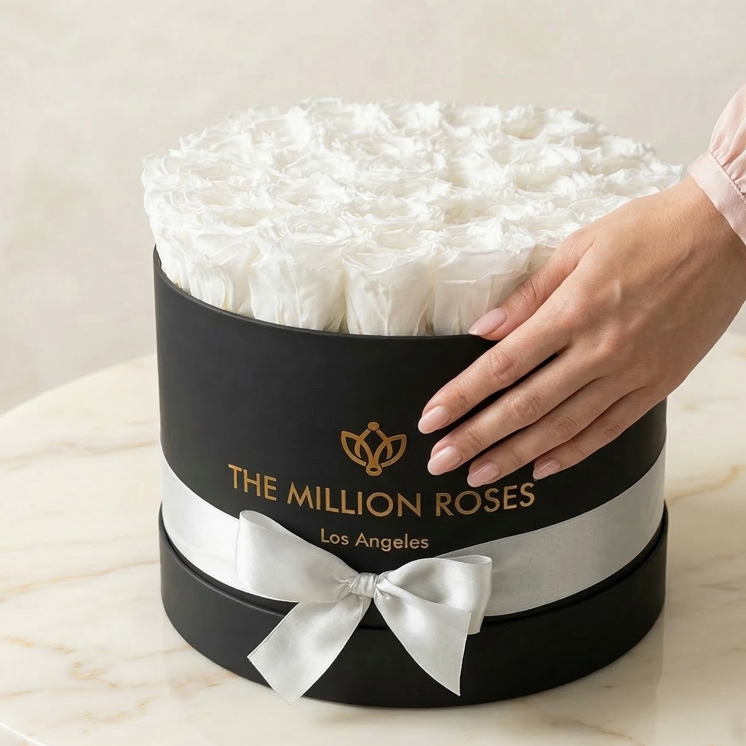 Supreme Black Box | White Roses