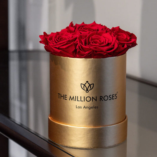 Zlatý Basic Box | Červené růže