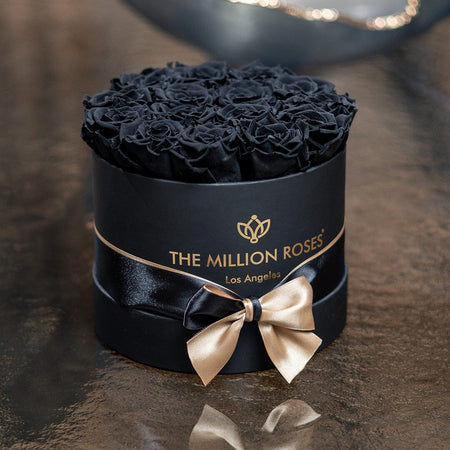 Cutie Neagră Classic | Trandafiri negri