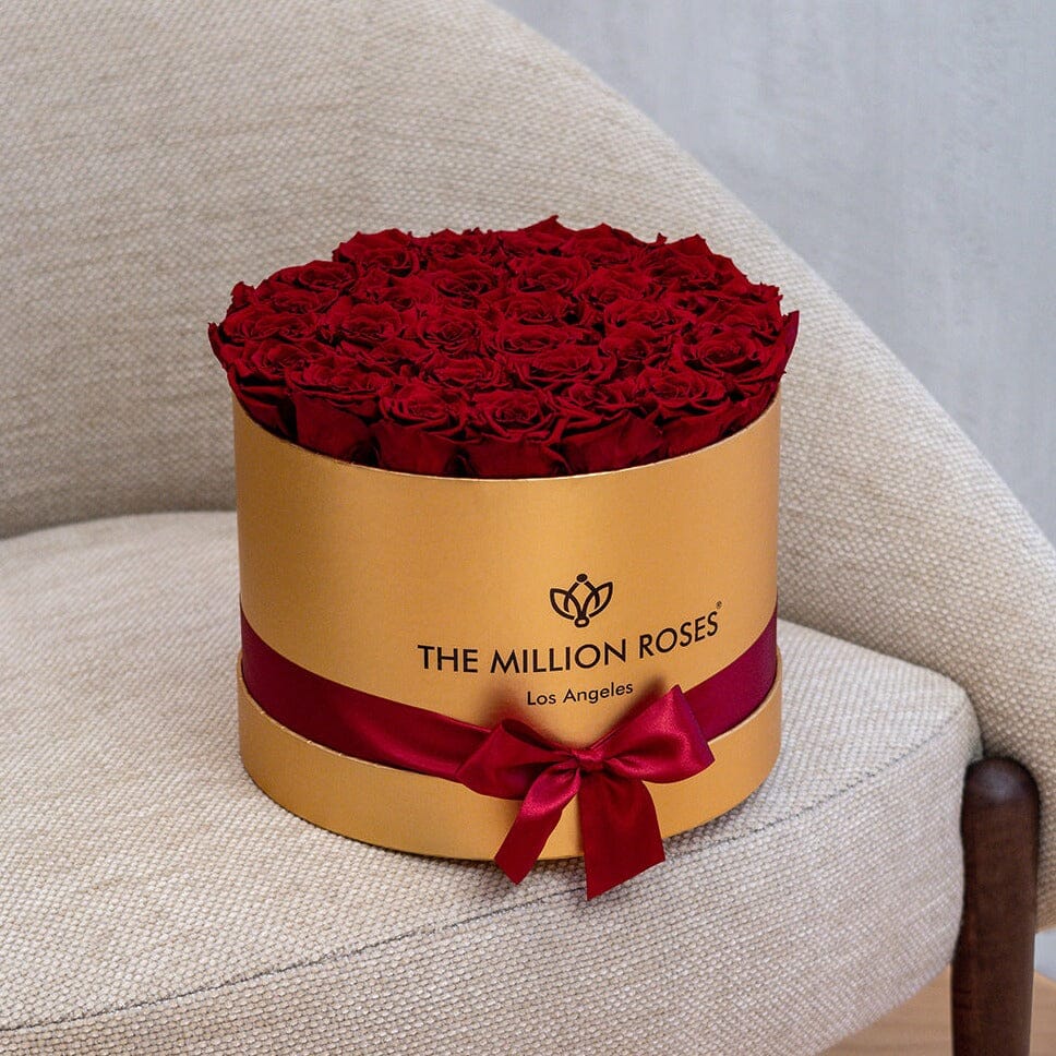 Cofanetto Oro Supreme | Rose Rosse