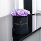 Čierny Basic Box | Levandulové ruže