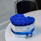 Boîte Coeur Blanche | Roses Bleues