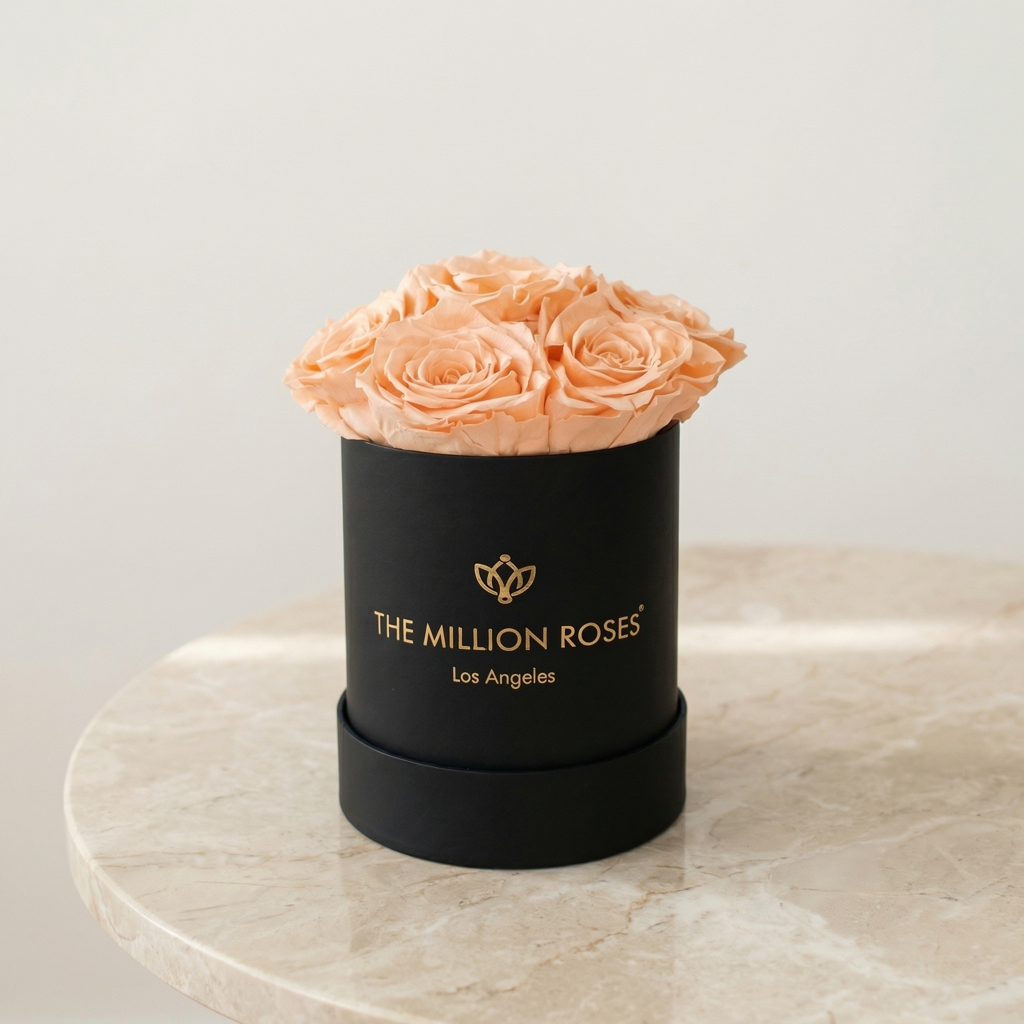 Basic Black Box | Peach Roses