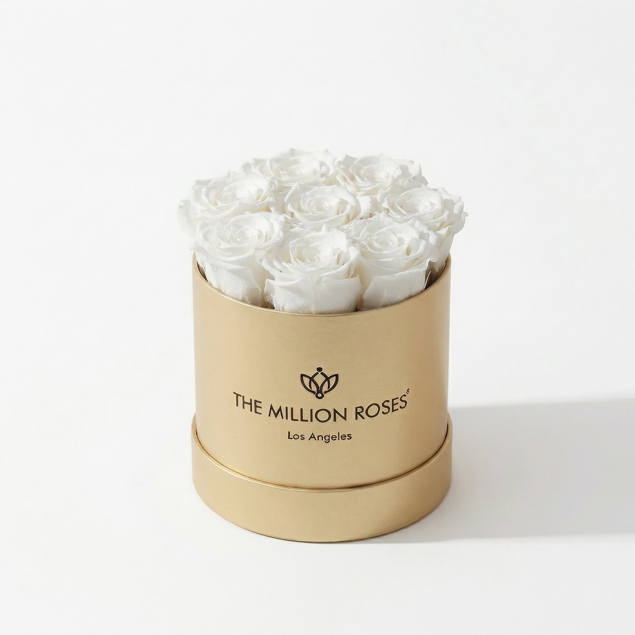 Basic Gold Box | White Roses