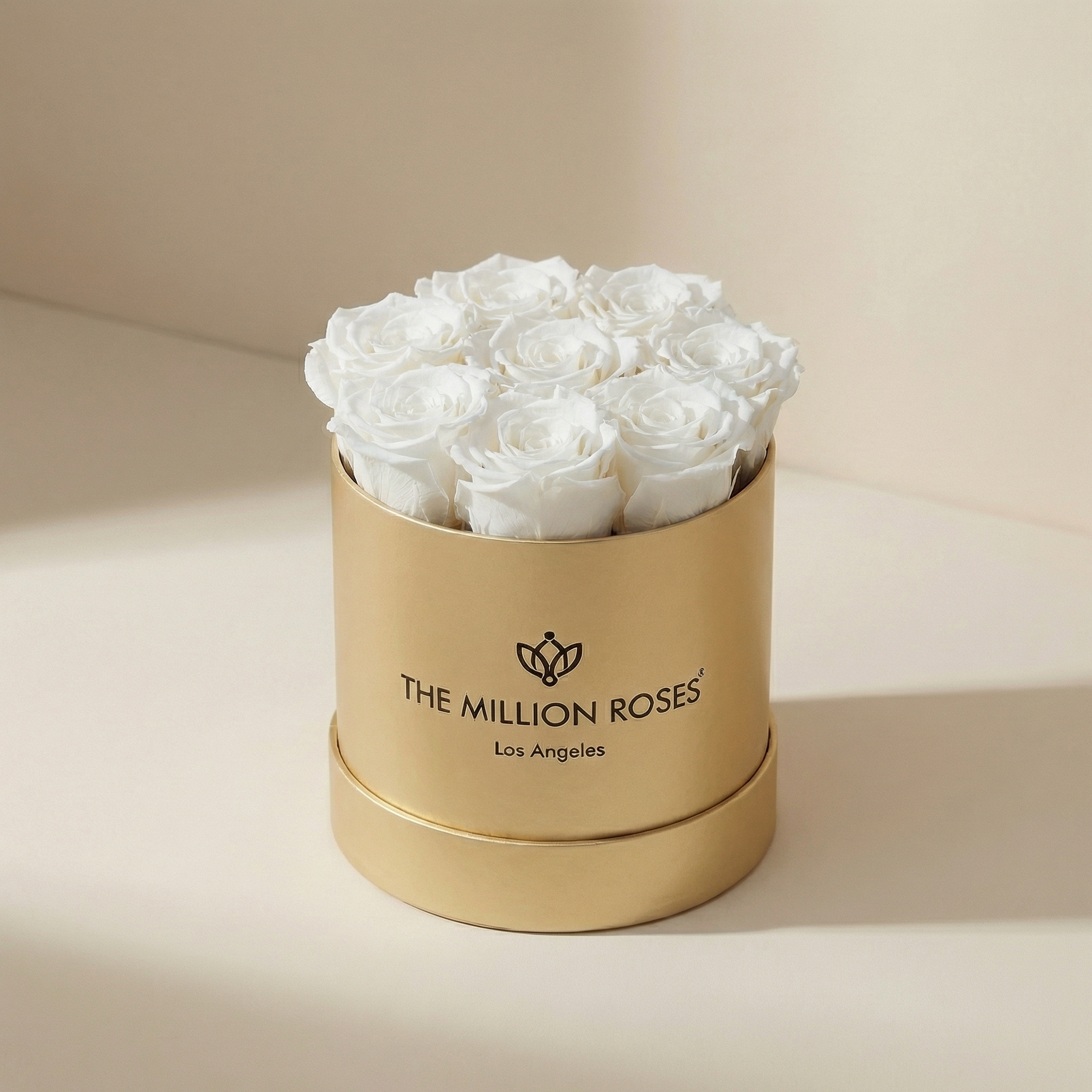 Basic Gold Box | White Roses
