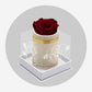 Single Beige Suede Box | Limited Mother's Day Edition | Red Rose