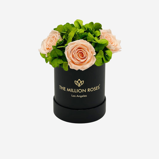 Basic Black Garden Box | Peach Roses
