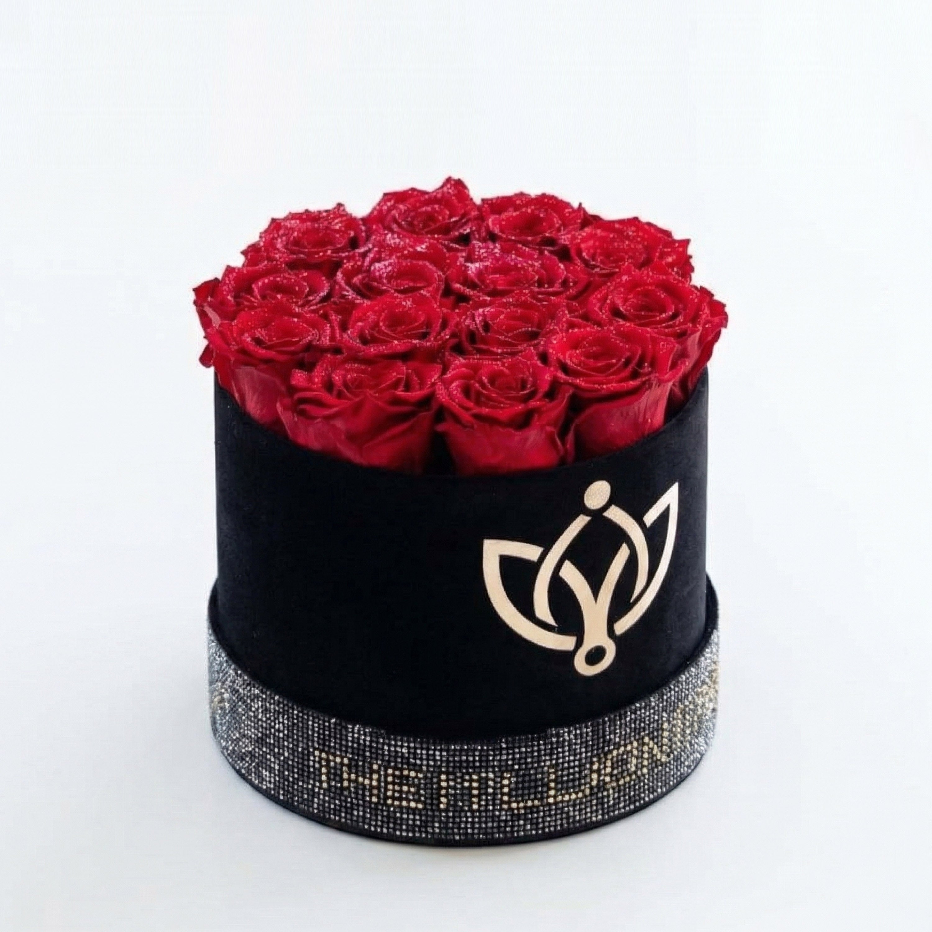Classic Black Box | Crystal Edition | Red Roses