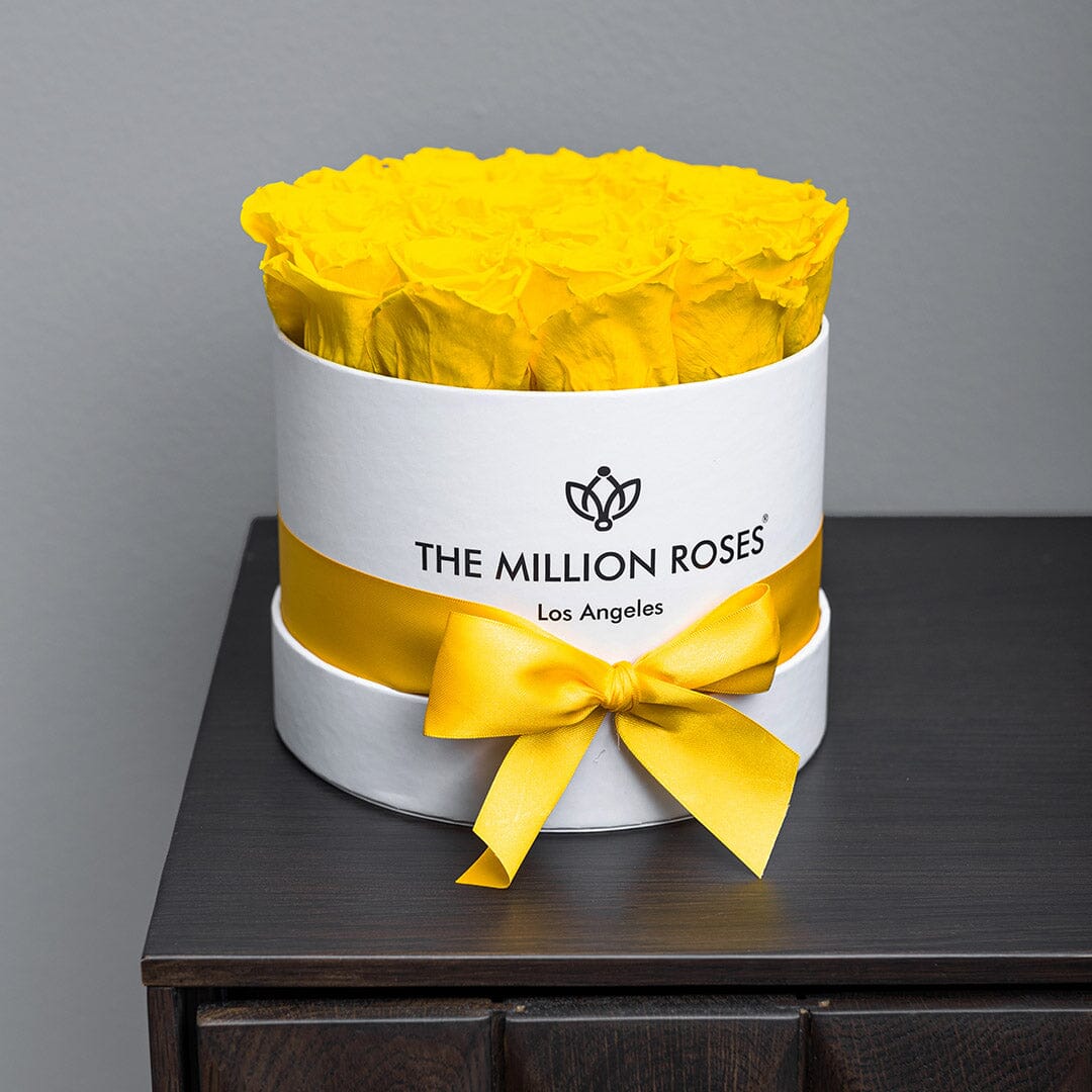 Yellow Roses - Preserved & Forever Roses | The Million Roses®