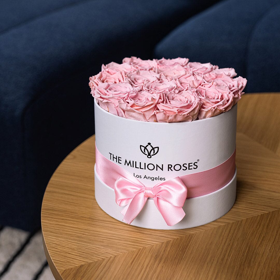 Pink Roses - Preserved & Forever Roses in a Box | The Million Roses®