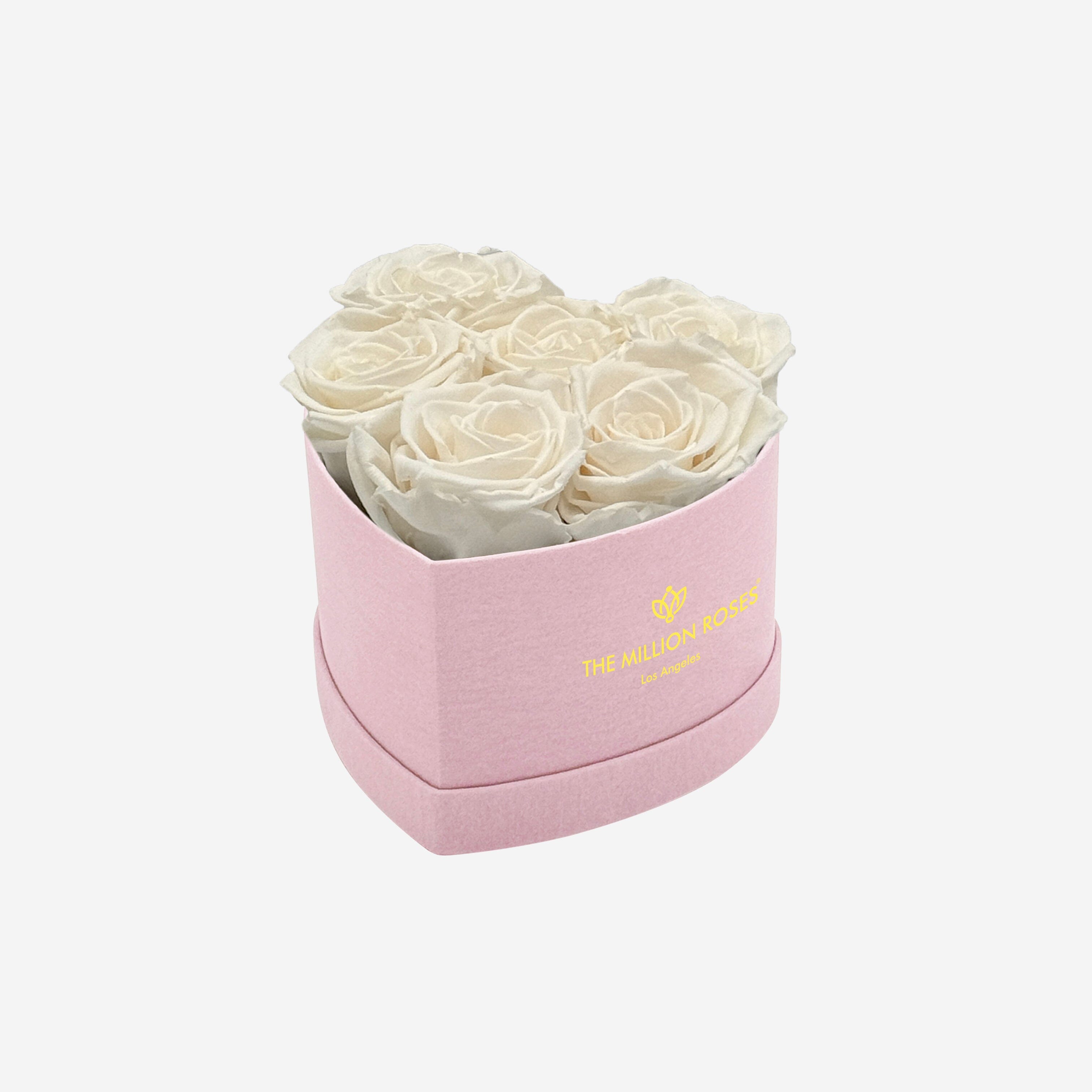 Baby Heart Light Pink Box | Chardonnay Roses