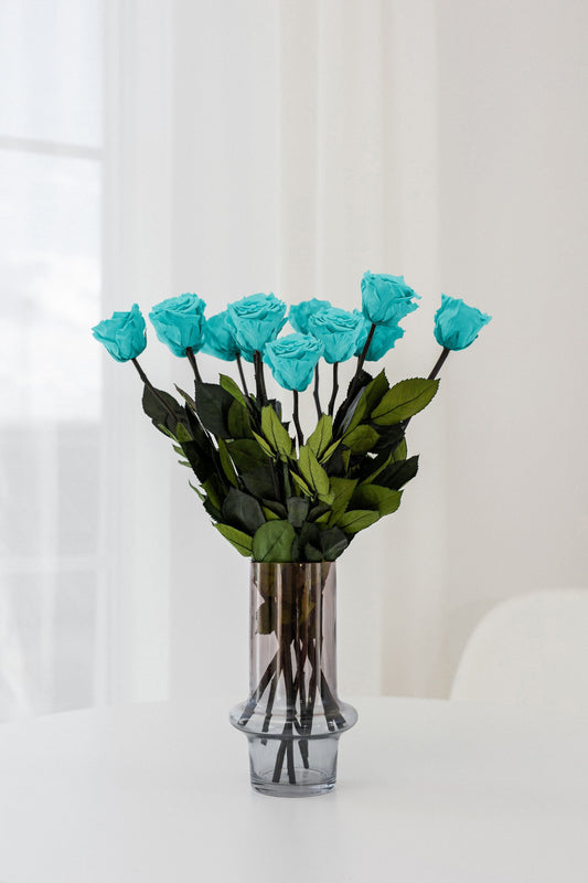 Trandafiri Long Stem | Trandafiri albastru tiffany