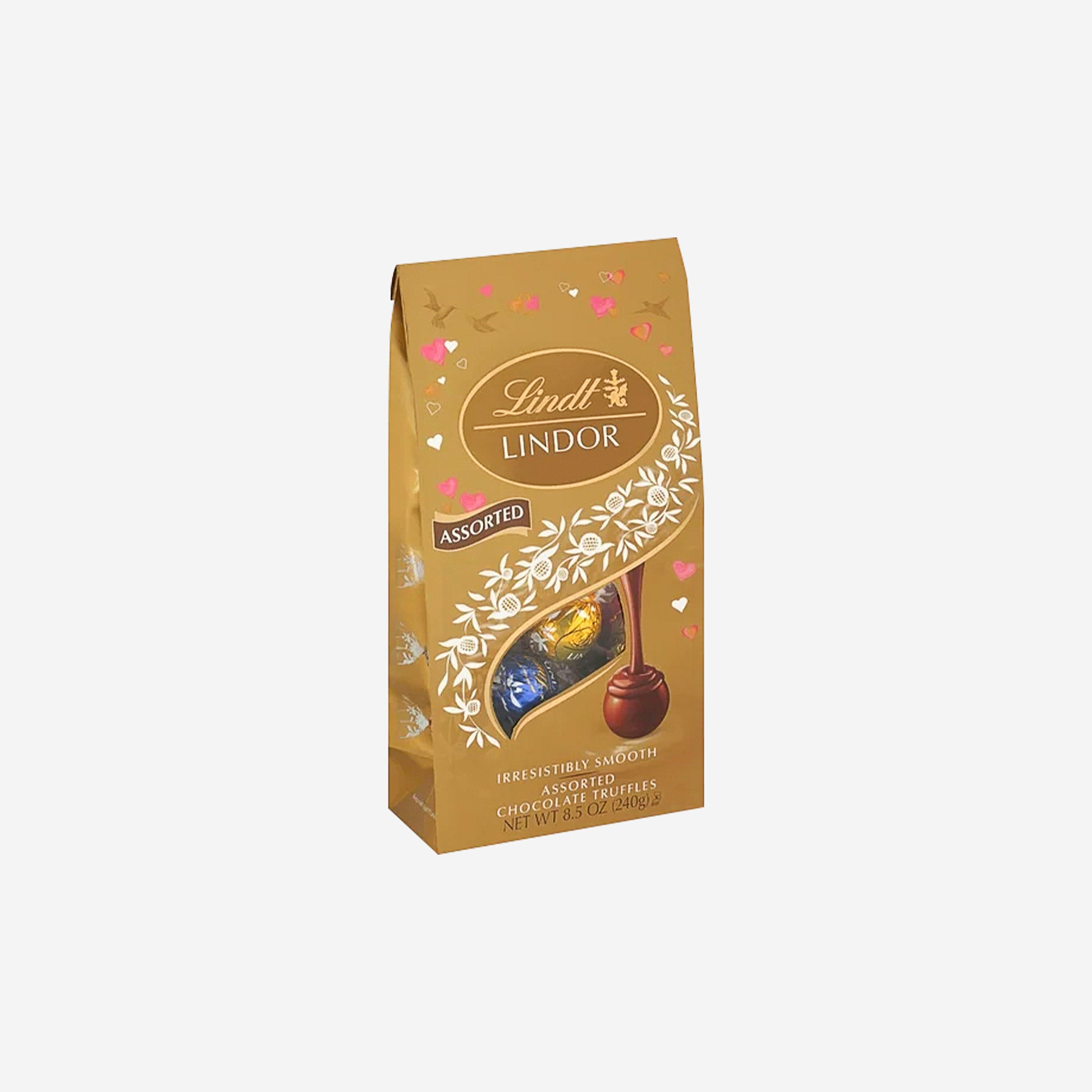 LINDOR Assortiment de Truffes Sachet de 20 pièces (240g)