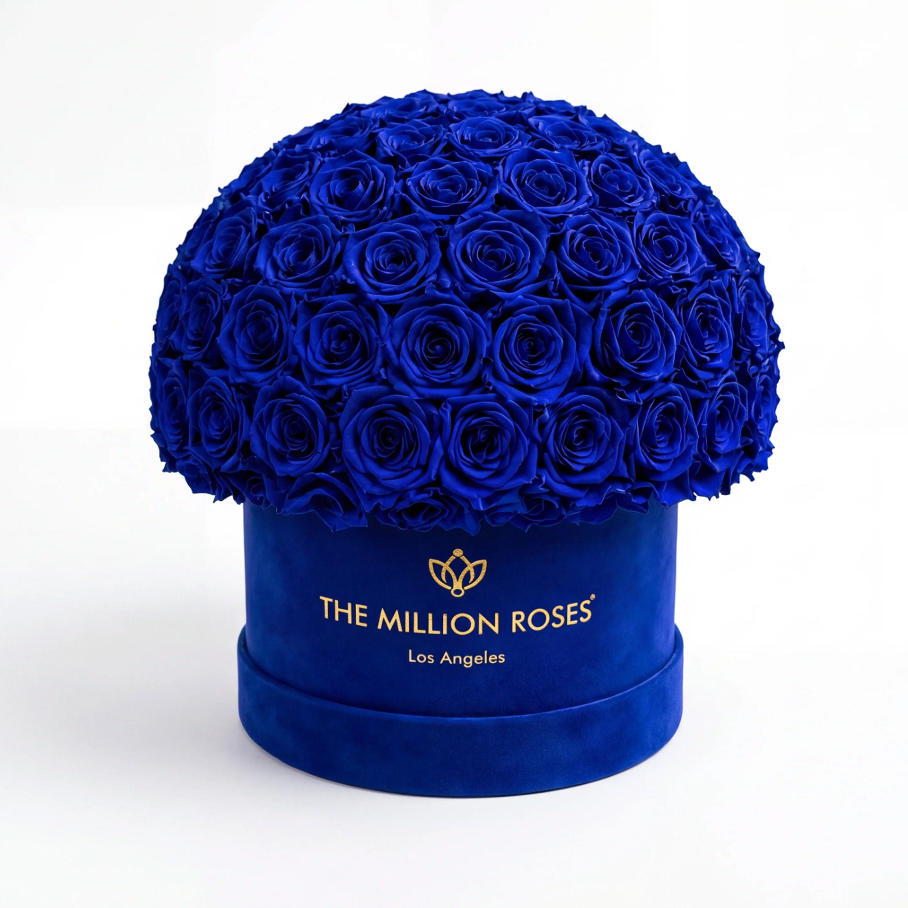 Supreme Royal Blue Suede Superdome Box | Royal Blue Roses