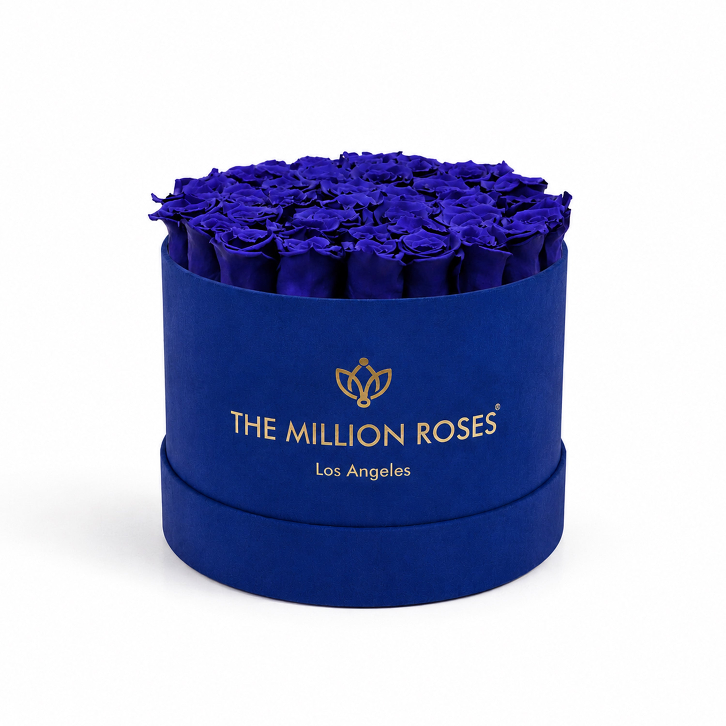 Supreme Royal Blue Suede Box | Royal Blue Roses