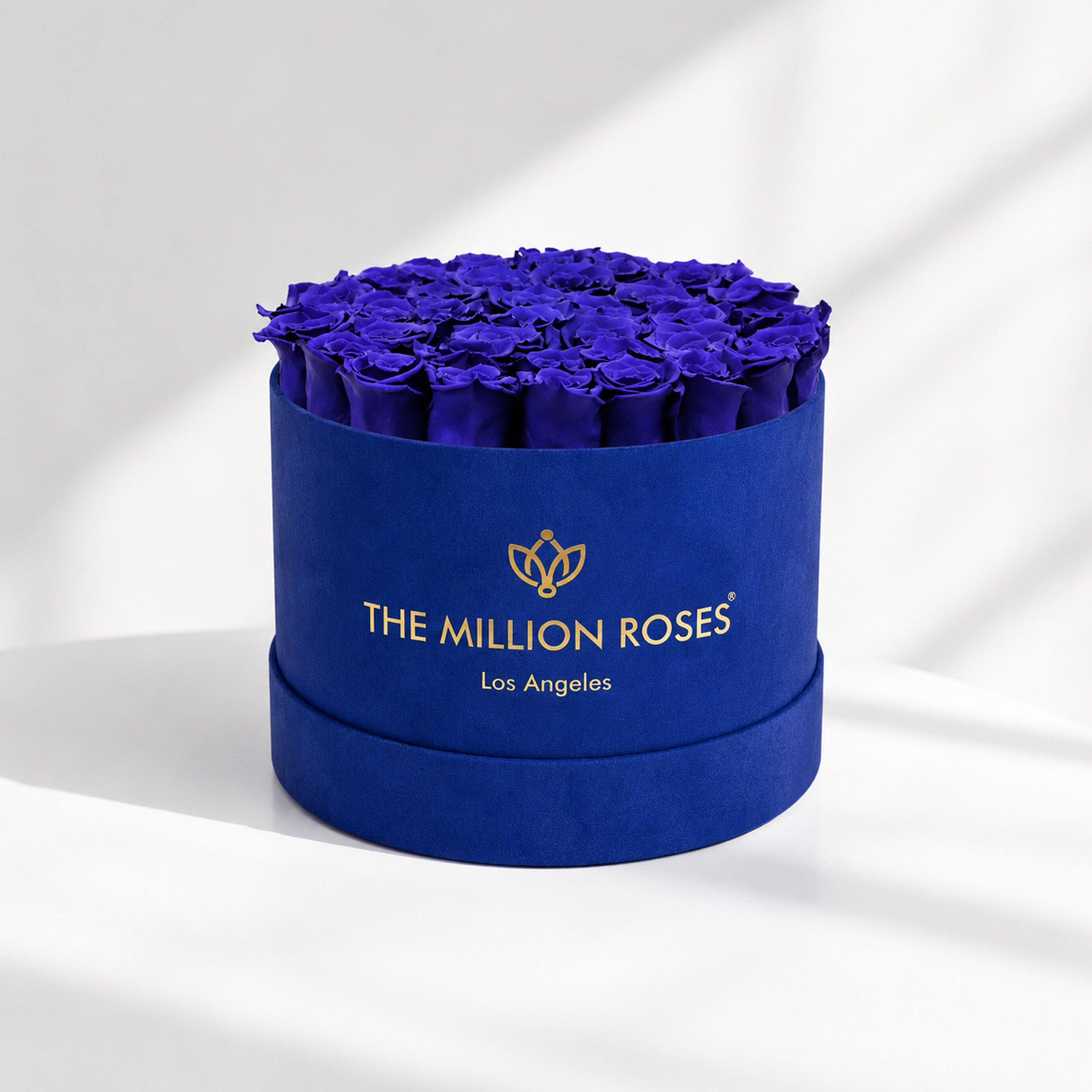 Supreme Royal Blue Suede Box | Royal Blue Roses